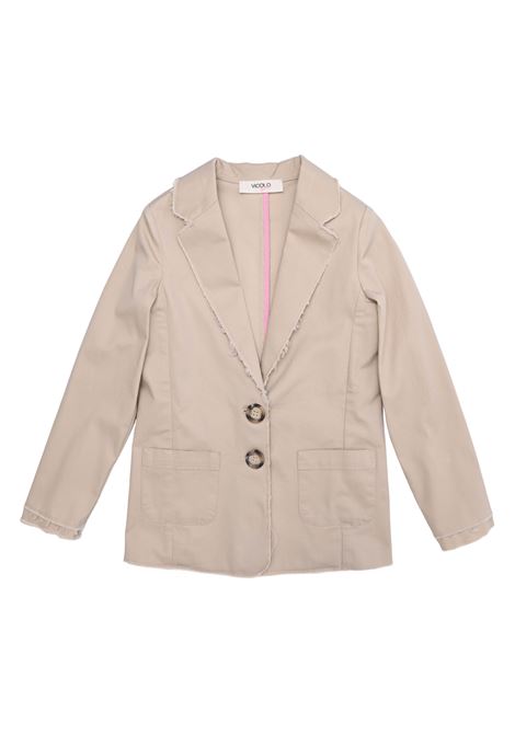 Giacca monopetto beige VICOLO GIRL | 3145J0895SAND